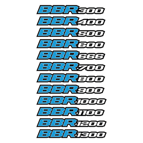 BBR WHP Stickers